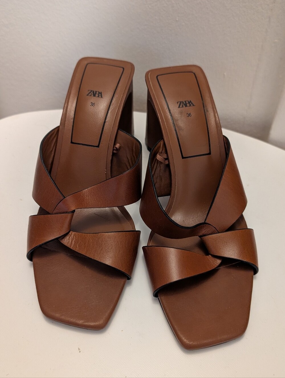 Zara Sandal heel Size 36 6